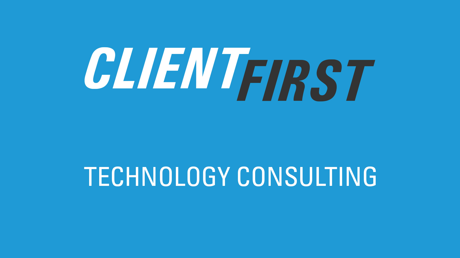 ClientFirst Technology Consulting